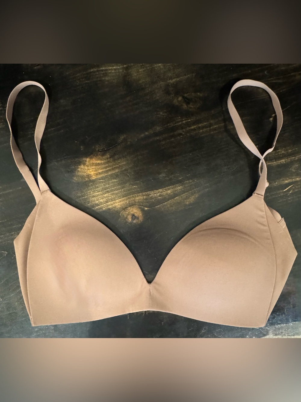 Lululemon Tan Soft Padded Wireless Bra Size 32B - NWOT!